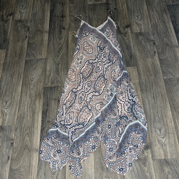 BCBGMaxAzria Dresses & Skirts - BCBGMaxAzria Asymmetric Maxi Dress Sz XXS
